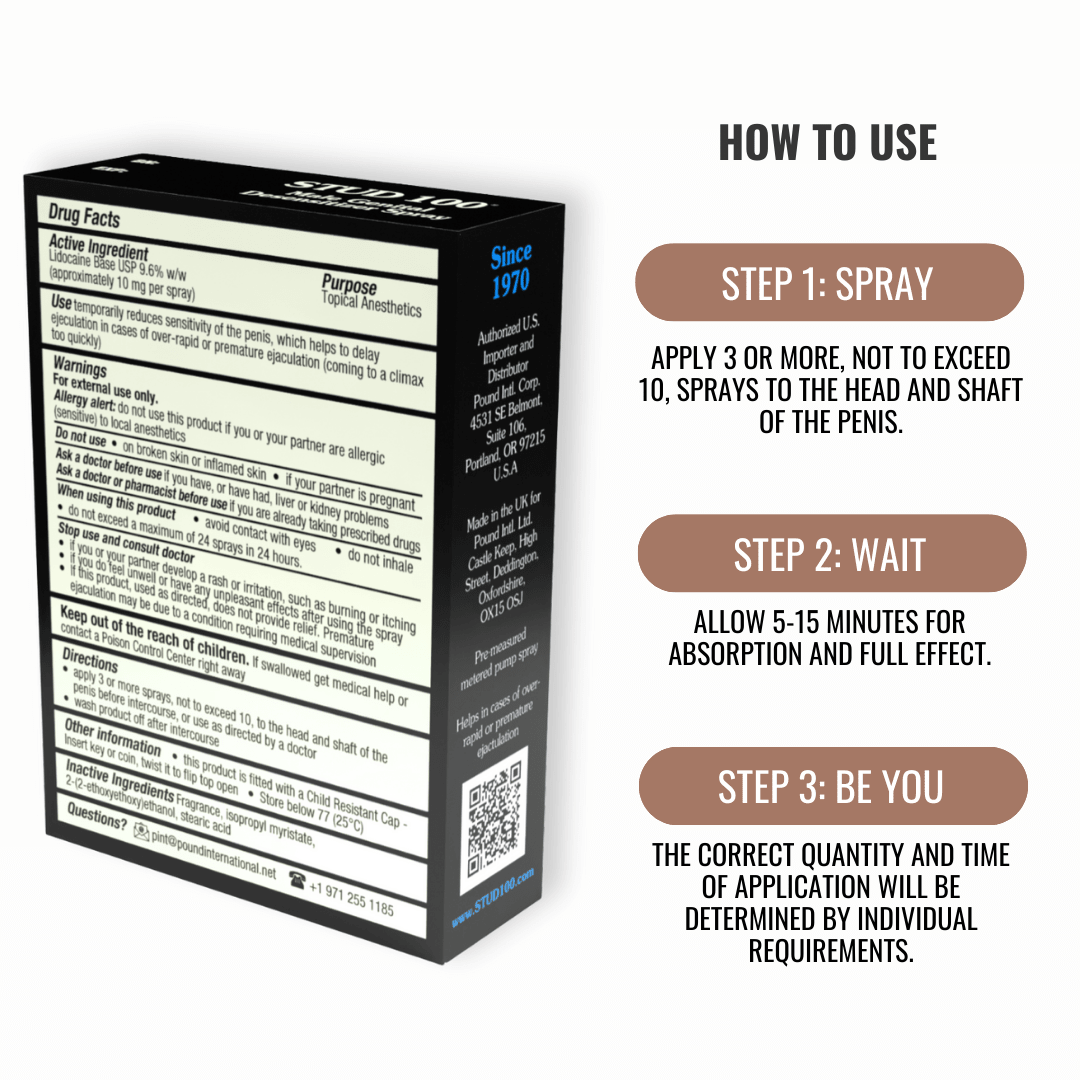 STUD 100® Delay Spray - STUD 100® Official Store