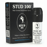 STUD 100® Male Genital Desensitizer Spray box and 0.44 fl oz (13 ml) can, Lidocaine 9.6% w/w